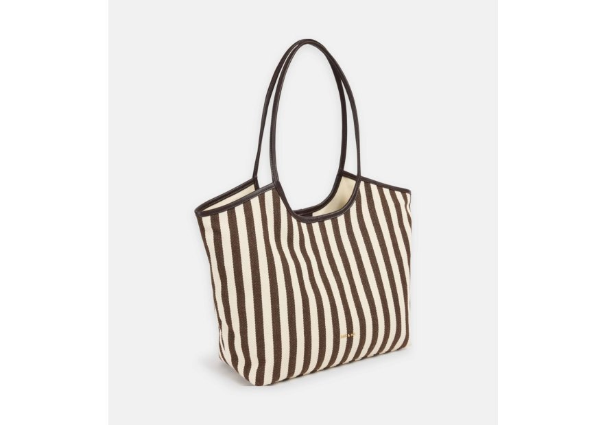 Nat & Nin MILAN RAYURE sac shopping milan rayure nat et nin shopping