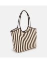 Nat & Nin MILAN RAYURE sac shopping milan rayure nat et nin sac-a-main-shopping-toile-ou-cuir