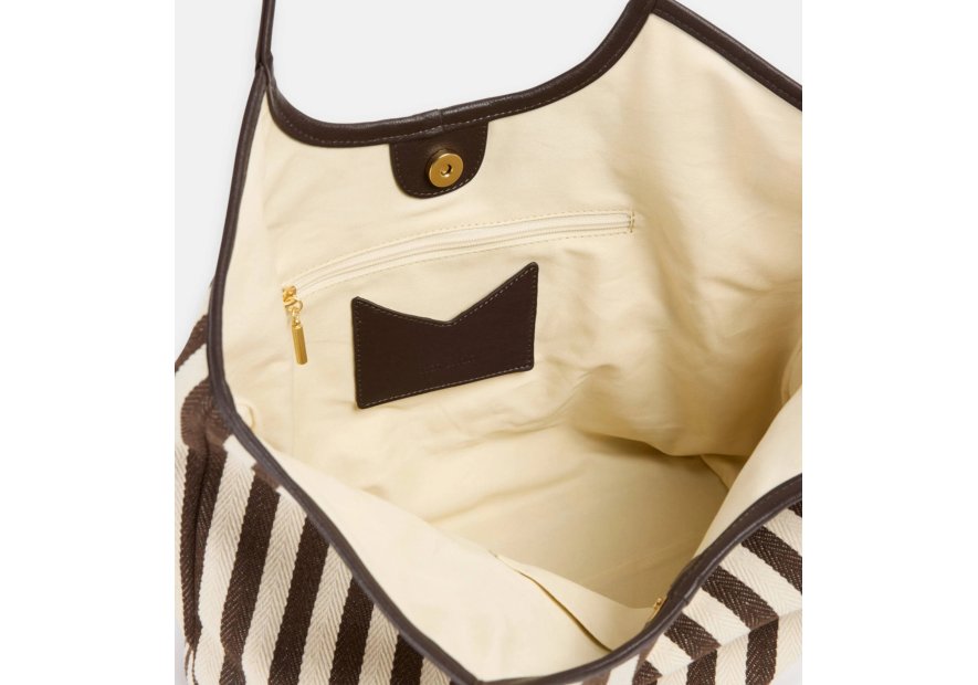 Nat & Nin MILAN RAYURE sac shopping milan rayure nat et nin shopping