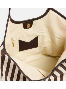 Nat & Nin MILAN RAYURE sac shopping milan rayure nat et nin shopping