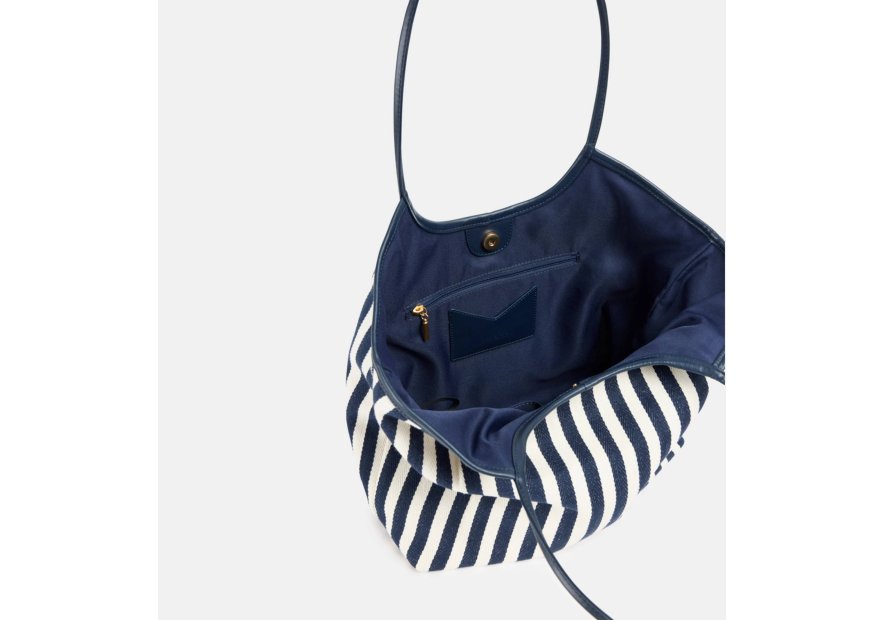 Nat & Nin MILAN RAYURE sac shopping milan rayure nat et nin shopping