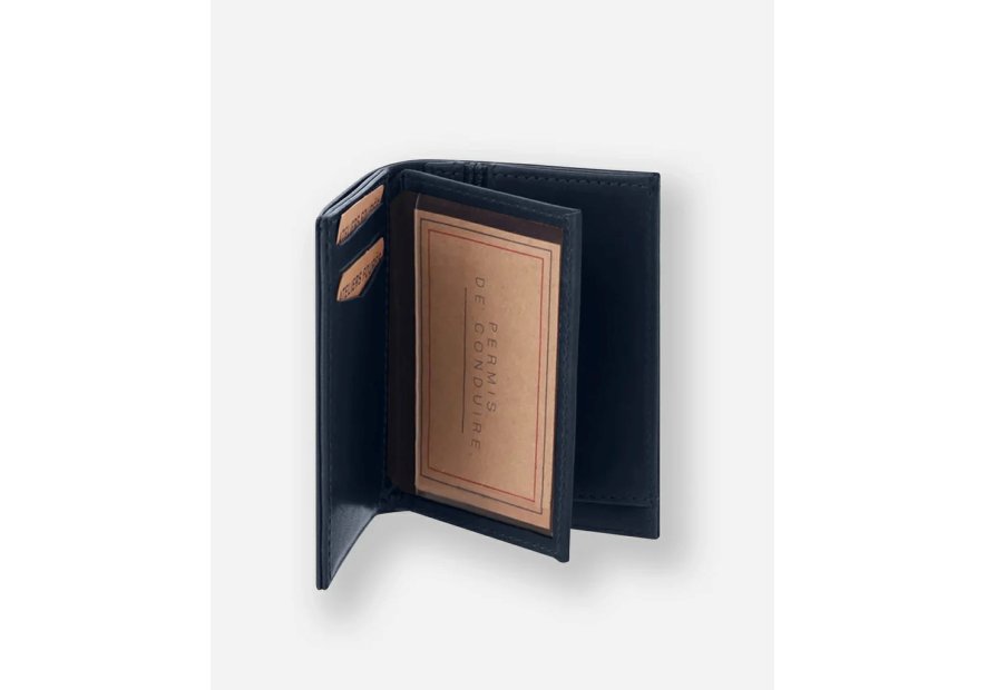 Les Ateliers Foures H28 portefeuille mini rabat platon Portefeuille Homme