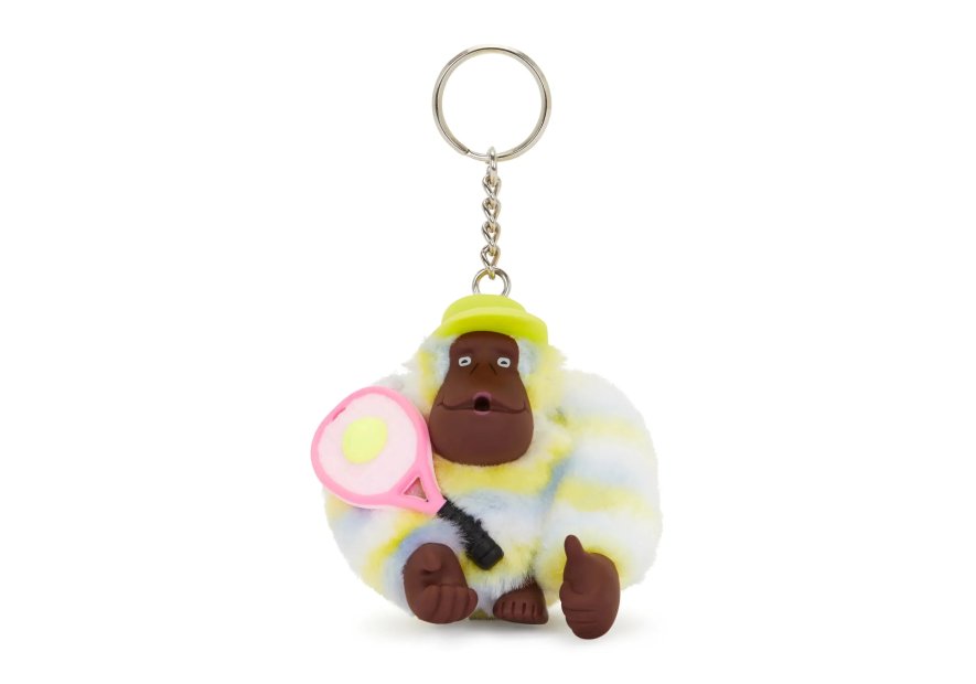 Kipling RACKET MONKEY BEACH porte clés monkey kipling p.cles breloque