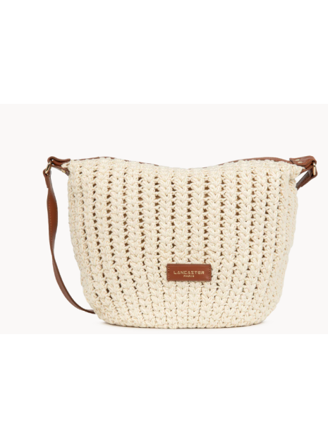 Lancaster 518-069 sac besace m lancaster tréssé coton sac-a-main