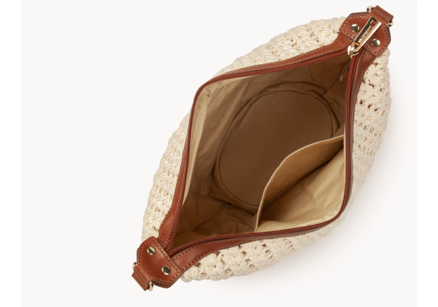 Lancaster 518-069 sac besace m lancaster tréssé coton Sac à main