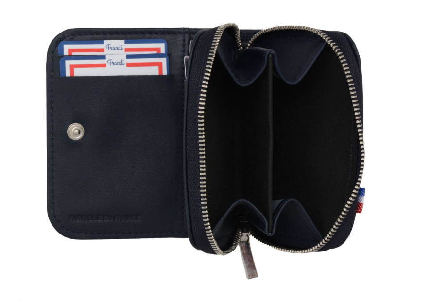 Frandi 887/03 RFID porte monnaie billet femme frandi zip dos à dos s pmpb