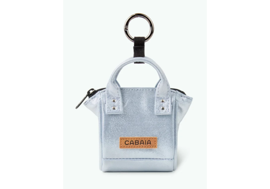 Cabaïa PICO porte cles/etui ipod gris gris de sac p.cles breloque