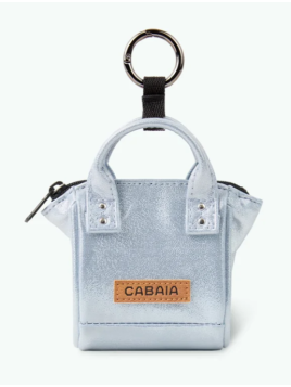 Cabaïa PICO porte cles/etui ipod gris gris de sac p.cles breloque