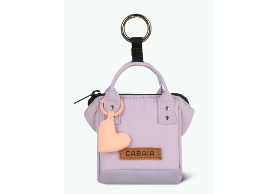 Cabaïa PICO porte cles/etui ipod gris gris de sac p.cles breloque