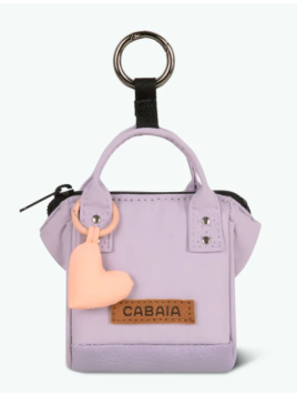 Cabaïa PICO porte cles/etui ipod gris gris de sac p.cles breloque