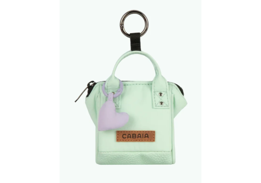 Cabaïa PICO porte cles/etui ipod gris gris de sac p.cles breloque