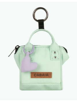 Cabaïa PICO porte cles/etui ipod gris gris de sac p.cles breloque
