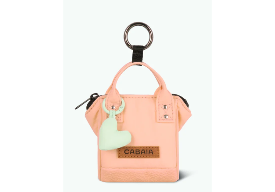 Cabaïa PICO porte cles/etui ipod gris gris de sac p.cles breloque