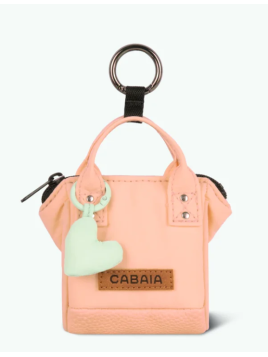 Cabaïa PICO porte cles/etui ipod gris gris de sac p.cles breloque