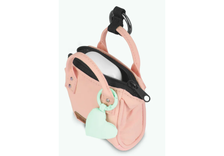Cabaïa PICO porte cles/etui ipod gris gris de sac p.cles breloque