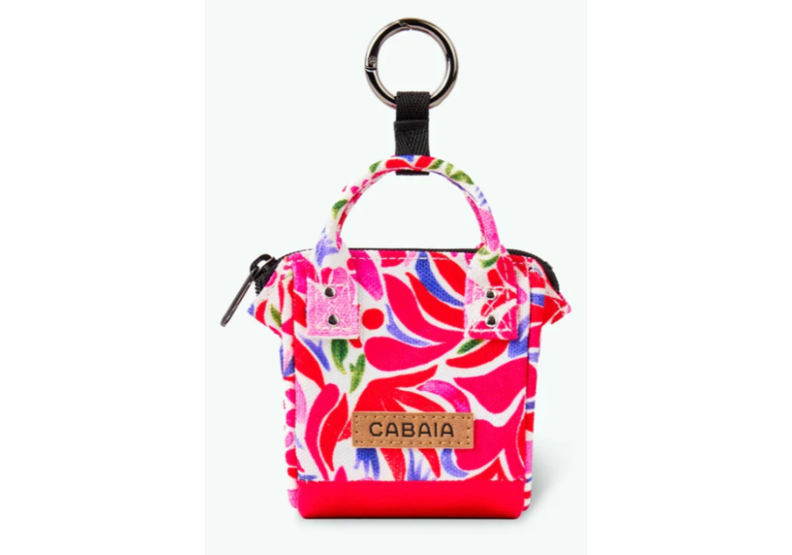 Cabaïa PICO porte cles/etui ipod gris gris de sac p.cles breloque