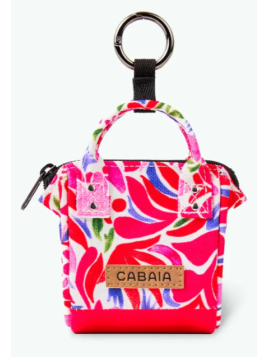 Cabaïa PICO porte cles/etui ipod gris gris de sac p.cles breloque
