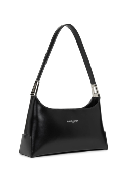Lancaster 433-20 - CUIR DE VACHETTE - NOIR Suave Ace - Sac porté épaule
