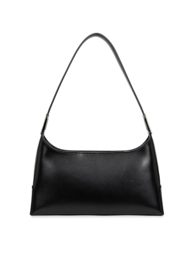 Lancaster 433-20 - CUIR DE VACHETTE - NOIR Suave Ace - Sac porté épaule sacs-a-mains
