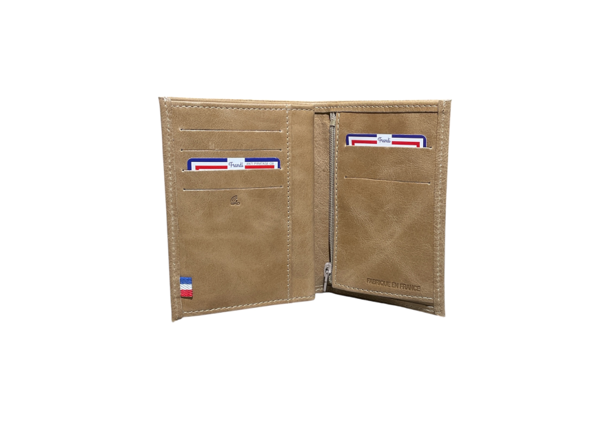Frandi 466.26 RFID portefeuille homme frandi européen 3 volets Portefeuille Homme