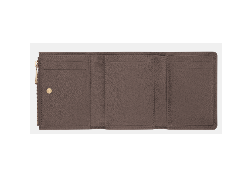 Longchamp 30049021 portefeuille compact le foulonné complet