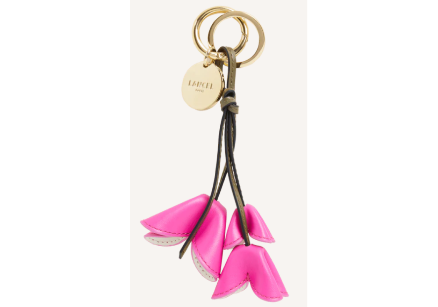 Lancel A14117 porte clefs lancel bouquet breloque