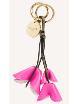 Lancel A14117 porte clefs lancel bouquet breloque
