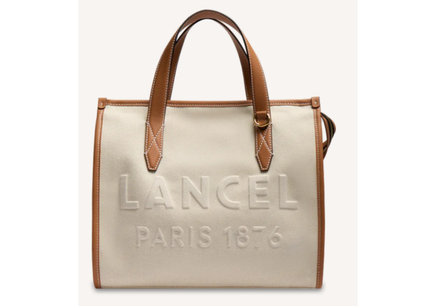 Lancel A14027 sac cabas m lancel jour de lancel toile Sacs à mains