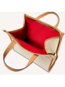 Lancel A14027 sac cabas m lancel jour de lancel toile sacs-a-mains