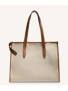 Lancel A14028 sac cabas l lancel jour de lancel toile shopping