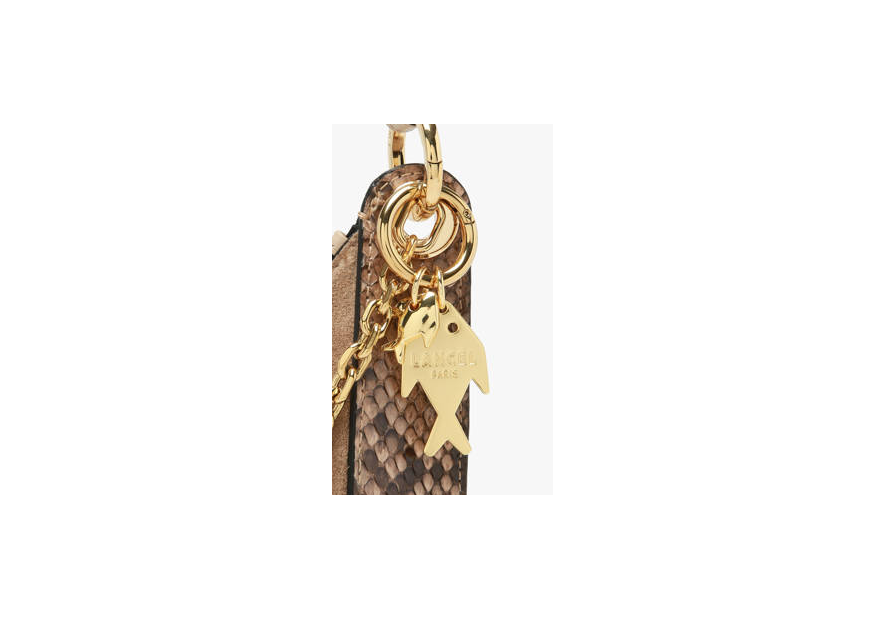 Lancel A14119 porte clefs lancel poisson p.cles breloque