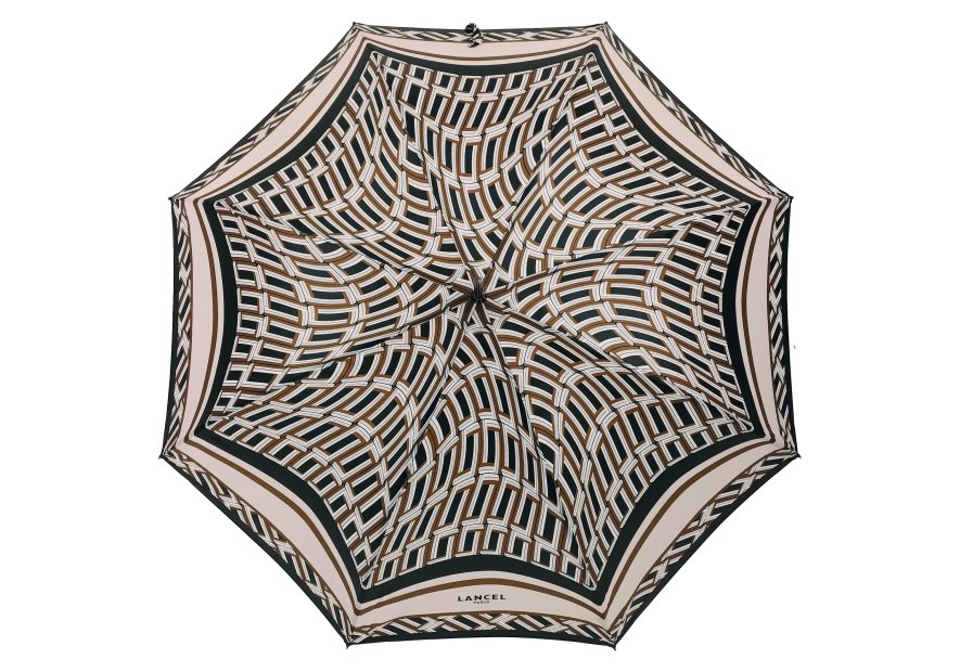 Lancel LA-230 parapluie lancel monogramme pliant pliant f
