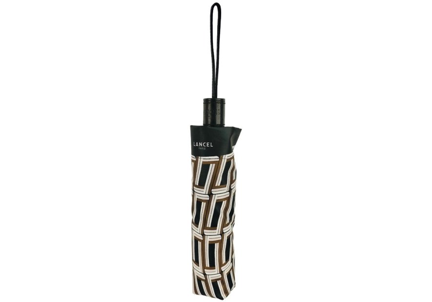 Lancel LA-230 parapluie lancel monogramme pliant pliant f