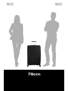 américan tourister 155261/MI0003 valise américan tourister taille 78cm fastfoward valise