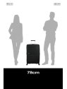 américan tourister 155261/MI0003 valise américan tourister  taille 78cm fastfoward valise