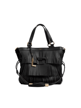 Lancel A14095 sac seau lancel premier flirt 150ans frange Sacs à mains
