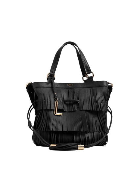 Lancel A14095 sac seau lancel premier flirt 150ans frange sacs-a-mains