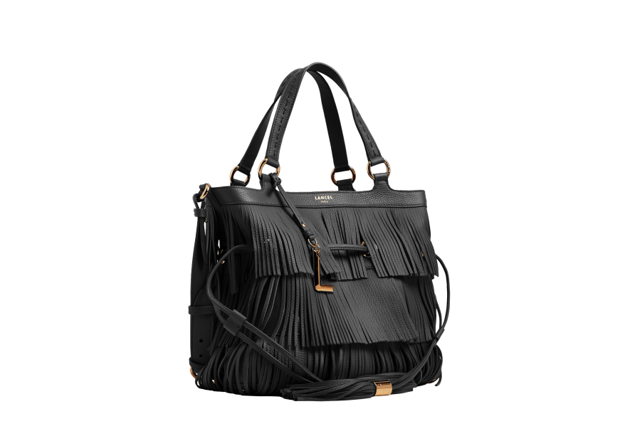 Lancel A14095 sac seau lancel premier flirt 150ans frange Sacs à mains