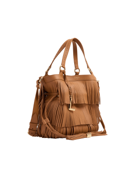 Lancel A14095 sac seau lancel premier flirt 150ans frange Sacs à mains