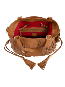 Lancel A14095 sac seau lancel premier flirt 150ans frange Sacs à mains