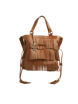 Lancel A14095 sac seau lancel premier flirt 150ans frange Sacs à mains