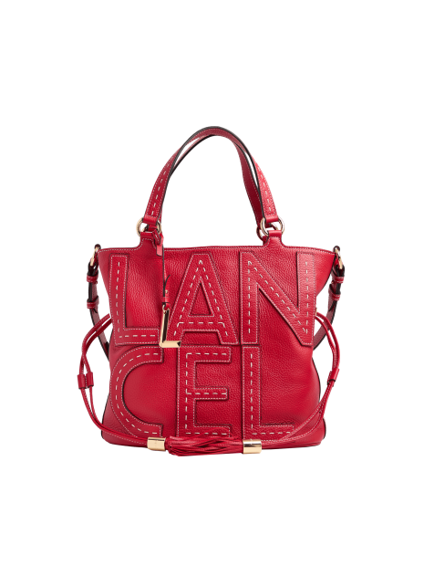 Lancel A14097 sac seau lancel premier flirt 150 ans maxi lettres sacs-a-mains