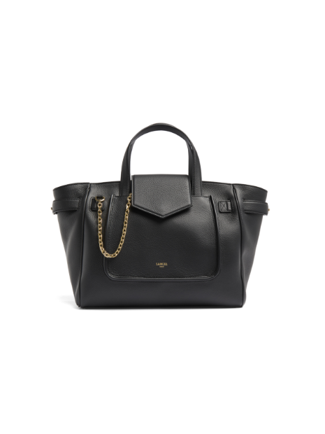 Lancel A14222 sac cabas lancel thea porté main sac-a-main-shopping-toile-ou-cuir