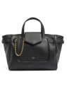 Lancel A14222 sac cabas lancel thea porté main sac-a-main-shopping-toile-ou-cuir