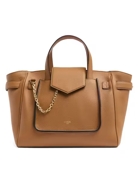 Lancel A14222 sac cabas lancel thea porté main sac-a-main-shopping-toile-ou-cuir