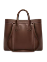 Lancel A14269 sac cabas lancel belleville s sac-a-main-shopping-toile-ou-cuir