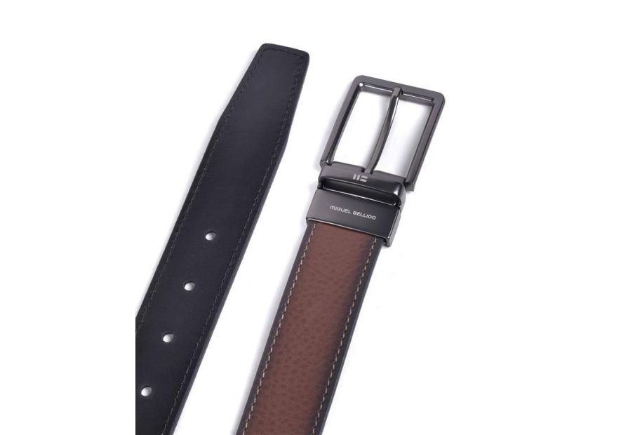 Miguel Bellido 000441 ceinture homme bellido brossé Ceintures