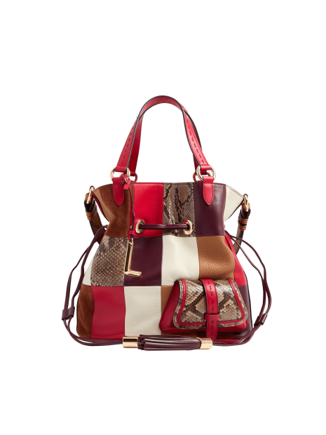 Lancel A14104 sac seau lancel premier flirt 150 anspatchwork sacs-a-mains