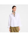 Longchamp 50675GSO foulard carré de soie longchamp évasion carre-de-soie