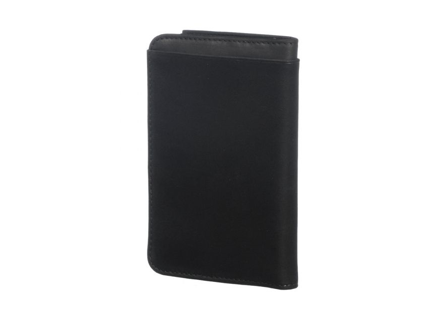 Les Ateliers Foures 9222 - CUIR DE VACHETTE - NOIR Portefeuille/Porte-cartes